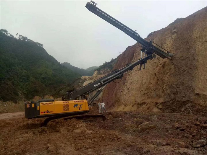 邊坡支護、錨桿、錨索鉆機施工