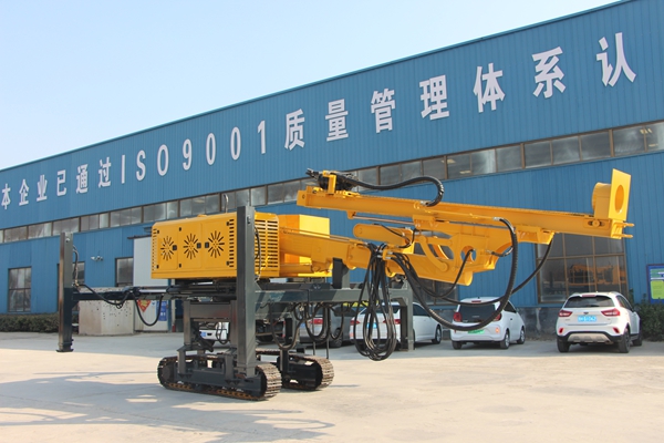 茶園光伏電打樁機 